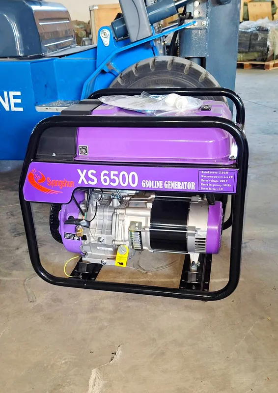 Бензиновый генератор XS6500 5 кВт 12ой кафолат Доставка (движок) 2
