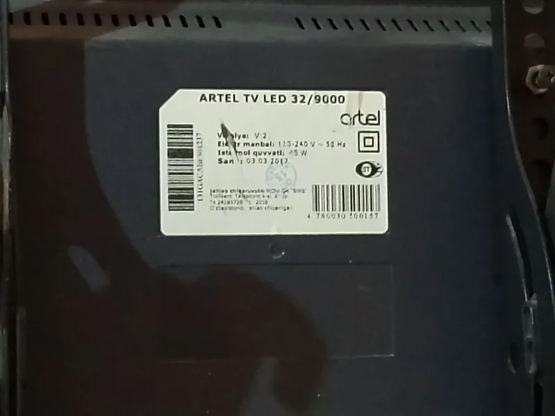 artel televizor 32li narxi 1200000 sotiladi — фото 1