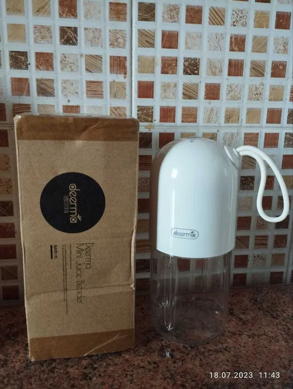 XIAOMI Mijia Deerma portativ mini sharbat chiqargich sotiladi 1 XIAOMI Mijia Deerma portativ mini sharbat chiqargich sotiladi 1