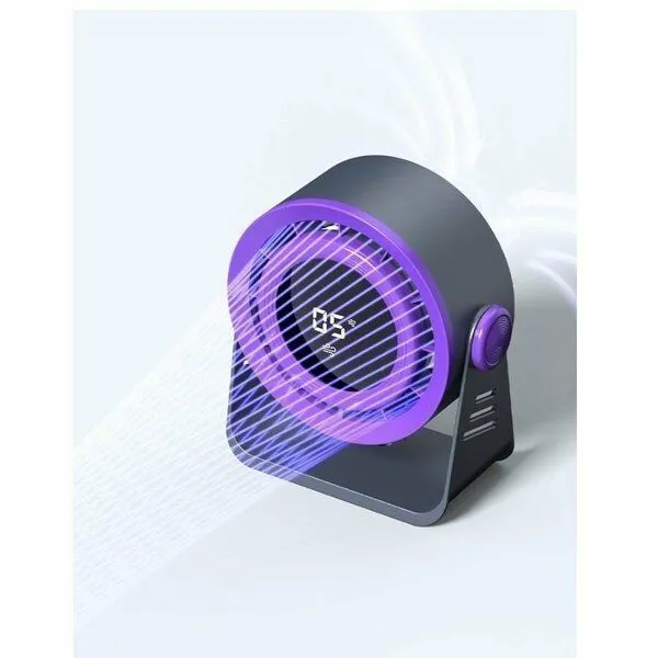 Portativ Mini Ventilyator 360°Smart Ekranli — фото 3