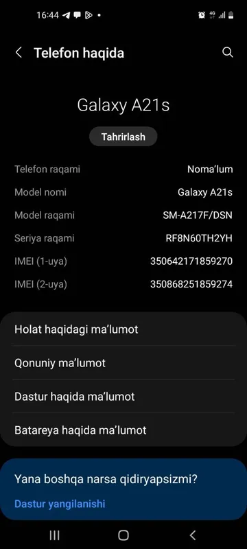 Samsung Galaxy A21s 4
