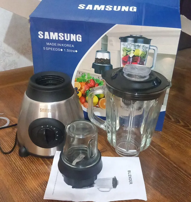 Блендер Samsung, кофемолка, 2 в 1 7