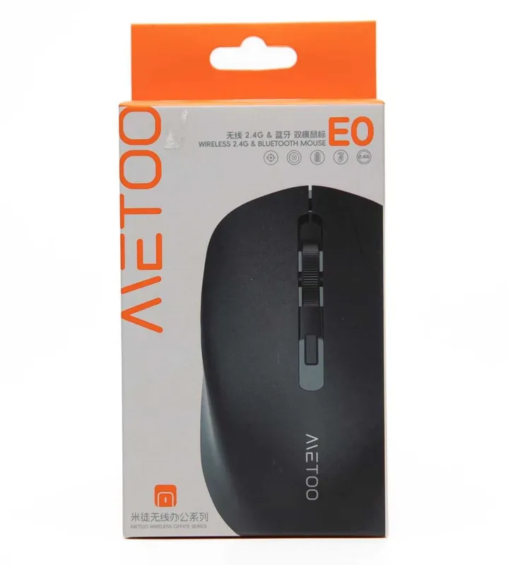 Original METOO EOSE 2.4G Wireless Mouse – noutbuk va PK uchun ideal — фото 4