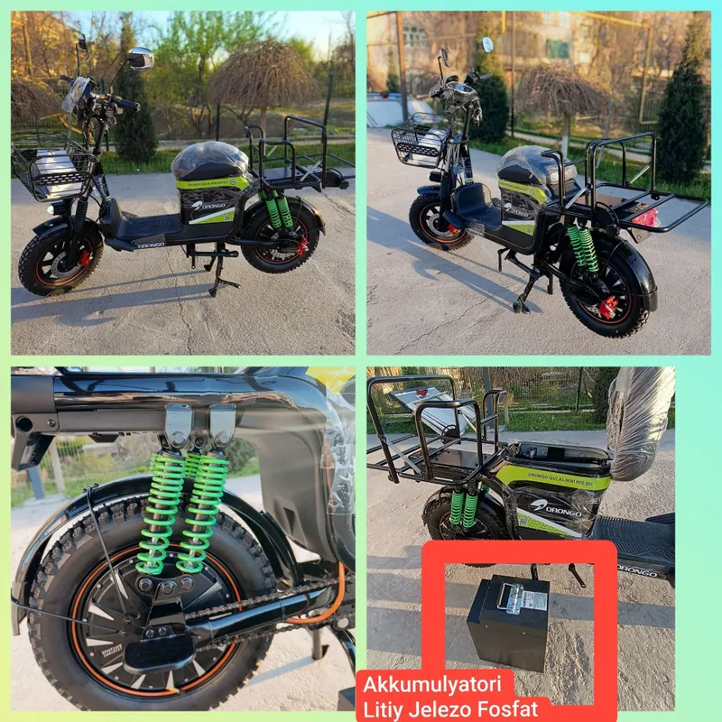 Elektroskuter Monster Pro Max modelidan keldi sotuvga — фото 2