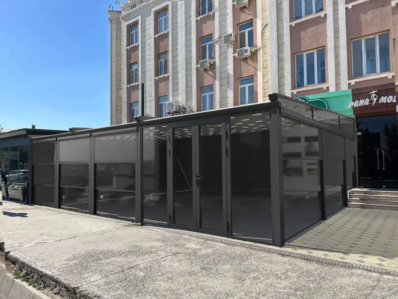 Автоматическое гильотинное остекление. Панорамные стеклянные системы. 3 Автоматическое гильотинное остекление. Панорамные стеклянные системы. 3