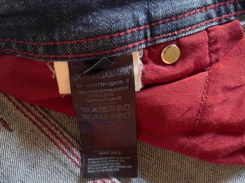 Оригинальные Джинсы Dolce & Gabbana Denim 4 Оригинальные Джинсы Dolce & Gabbana Denim 4