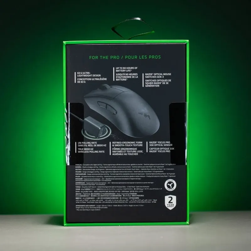 8K Razer Deathadder V3 PRO 8K мышка/мышь (Аналог Deathadder v4 pro) — фото 1
