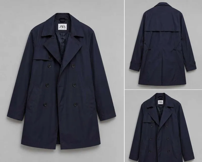 оригинальный плащ от ZARA 3