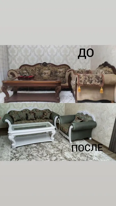 Реставрация мягкой мебель