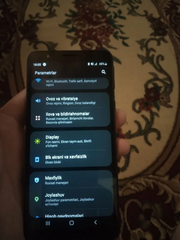 Samsung A01 holati alo 1ron marta ochlmagan yoki almashmagan 1