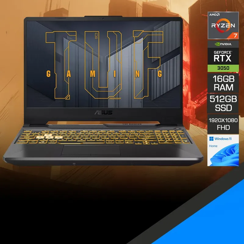 Asus TUF gaming A15 RYZEN 7 "7000" 7435HS RTX 3050 Asus TUF gaming A15 RYZEN 7 "7000" 7435HS RTX 3050