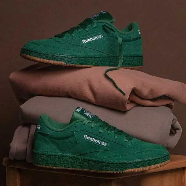 Reebok Classic CLUB C 85 замшевые кроссовки РАЗМЕР 40,41,42,43,44,45