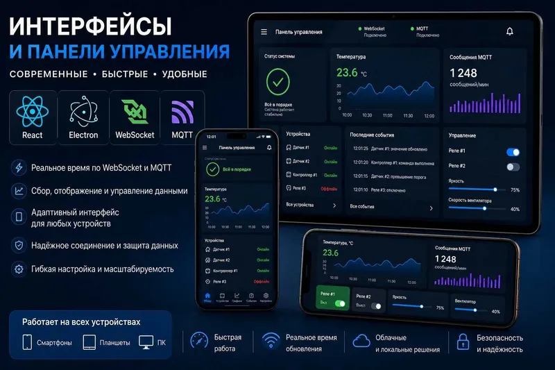 Удаленное управление / мониторинг / Masofaviy boshqaruv / monitoring