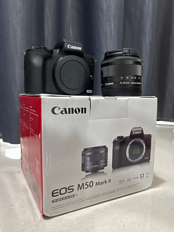 Камера Canon EOS M50 Mark II + Kit Lens – Новая — фото 2