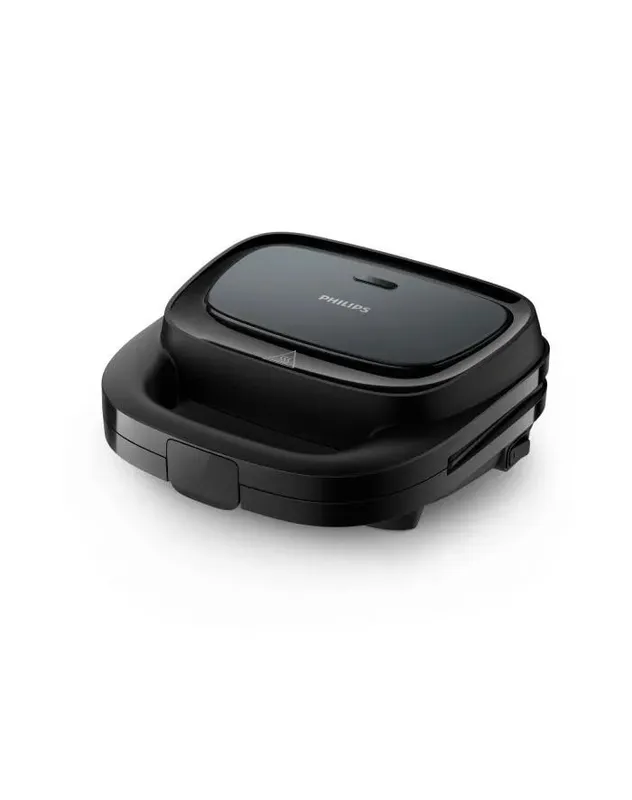 Philips Бутербродница 3000 Series HD2330/90 750 Вт, черный Сменные пл