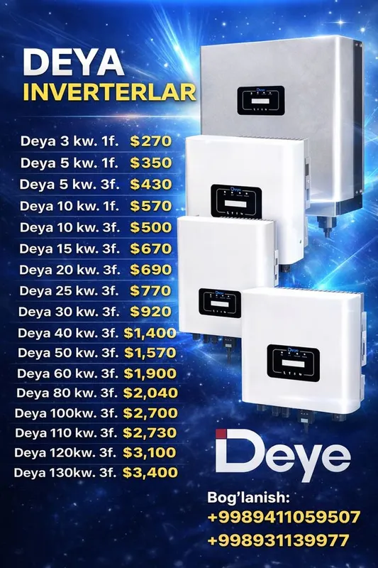 Deya invertor 10kW 1F