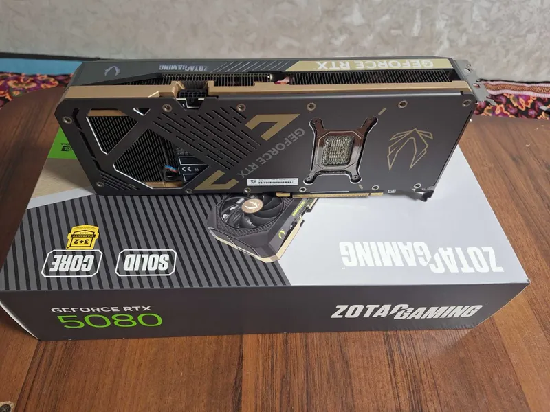 RTX 5080 Zotac gaming — фото 2