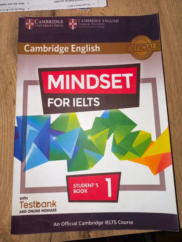 Mindset for IELTS 1