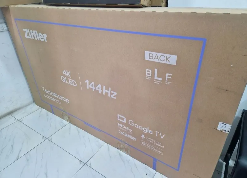 Телевизор Ziffler 65/75/85/100" 4K Smart TV – доставка бесплатно — фото 2