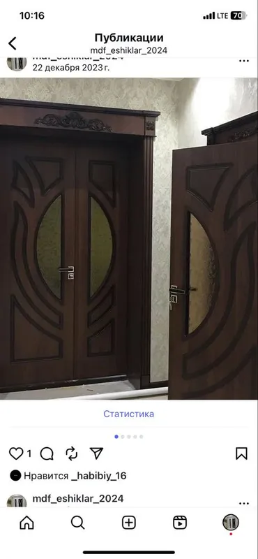 Mdf eshiklar yasaymiz tez sifatli va arzon narxlarda — фото 2