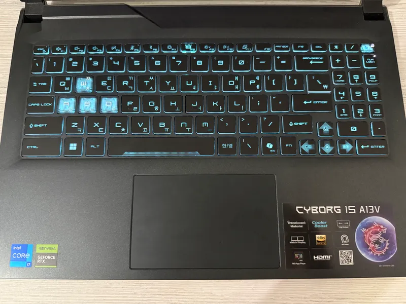 Игровой ноутбук MSI Cyborg 15A13V — фото 1
