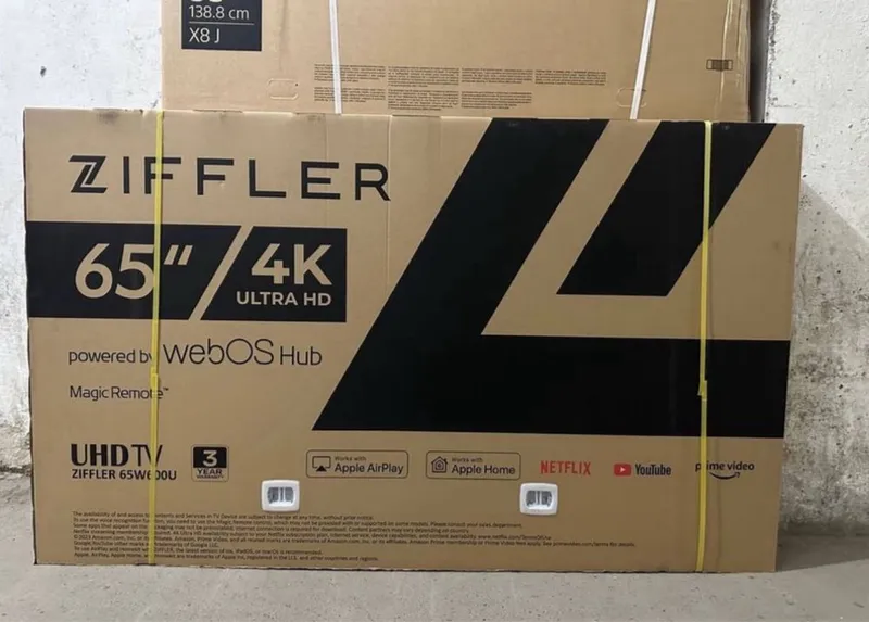 Телевизор Ziffler 55 UHD 4K smart TV QLED доставка бесплатно — фото 3