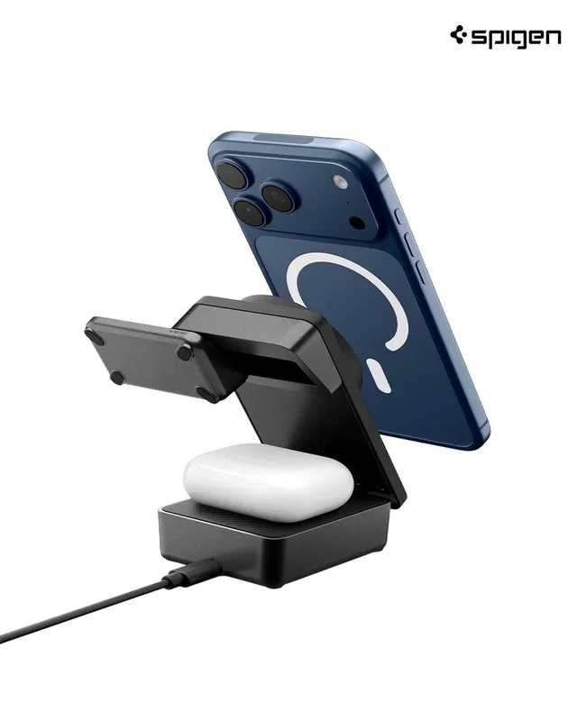 Spigen Foldable Wireless Qi2.2 Charger Stand (Mag Fit) 3