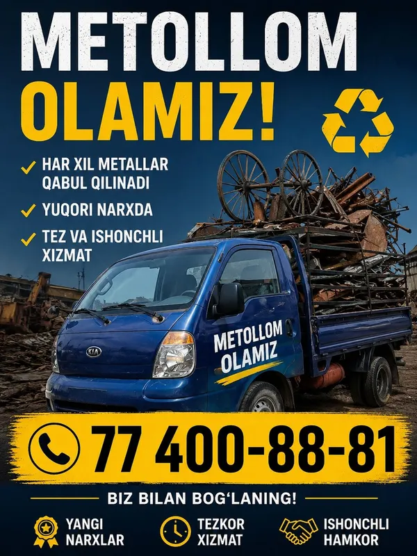 7.000 sumgacha metallom olamiz metallom — фото 4