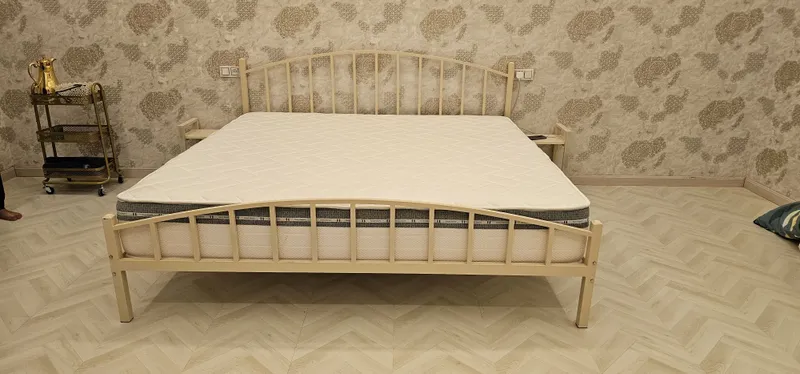 Металлические двуспальная кровать. Темир Калават. Model: ISABELLA — фото 7