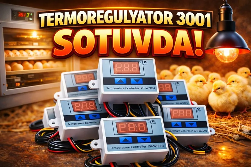 Termoregulator Bruder va inkubator uchun