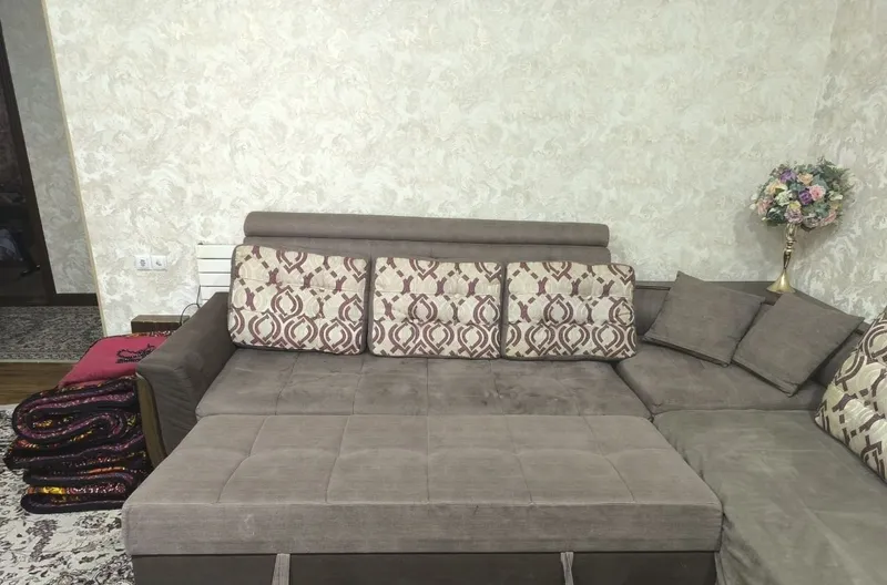 Choyshab qutisi bor yoyiladigan burchak divan 5 Choyshab qutisi bor yoyiladigan burchak divan 5