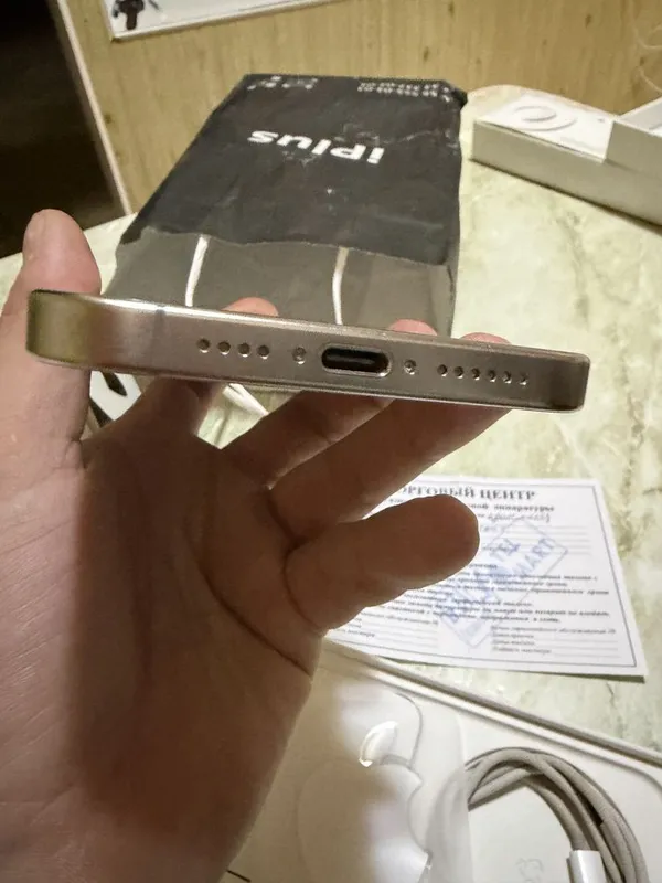 IPhone 15 pro max 256 titanium — фото 2