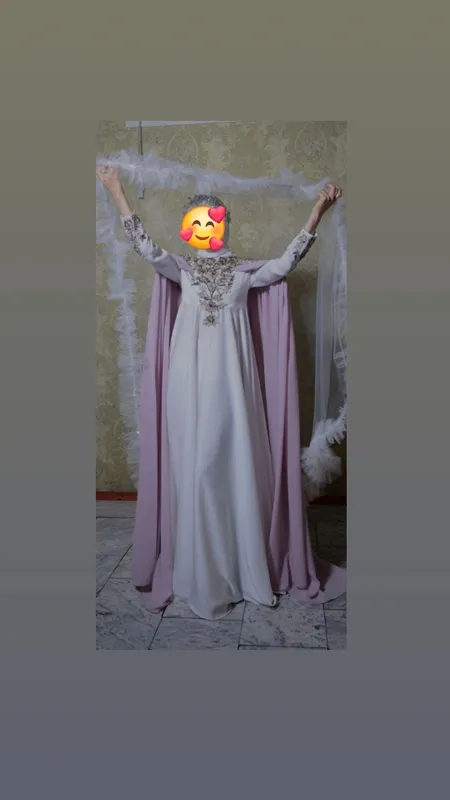 Buyurtma asosida tikilgan ko‘ylak, to‘yda 1 marta kiyilgan 1 Buyurtma asosida tikilgan ko‘ylak, to‘yda 1 marta kiyilgan 1