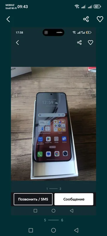 Honor X9d
Xotra 8 GB RAM 256 GB ROM Batareya 8300 — фото 4