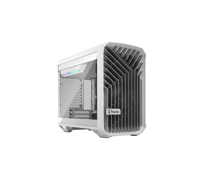 ^Fractal Design Torrent Nano korpusi - White TG Clear Tint 2