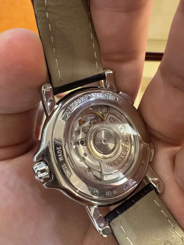 Оригинал Ulysse Nardin Dual time швейцарские 4 Оригинал Ulysse Nardin Dual time швейцарские 4