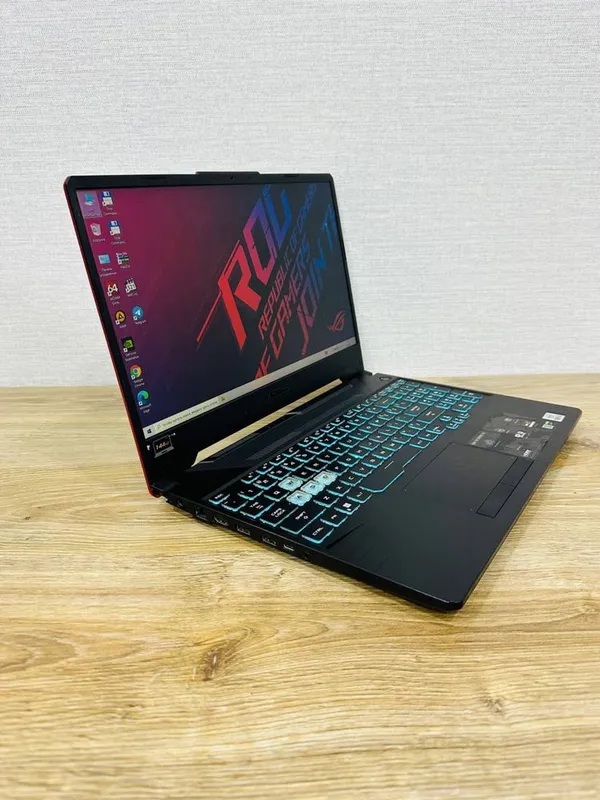ASUS TUF Core i5-10Gen+GTX1650 Мощный, Игровой ноутбук для Игр и IT 7