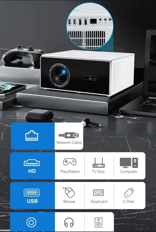 Проектор TDA7W андроид — фото 5