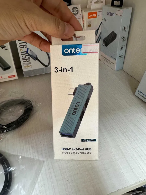 USB HUB Macbook Hp Type-C HDMI Powerlogy — фото 1