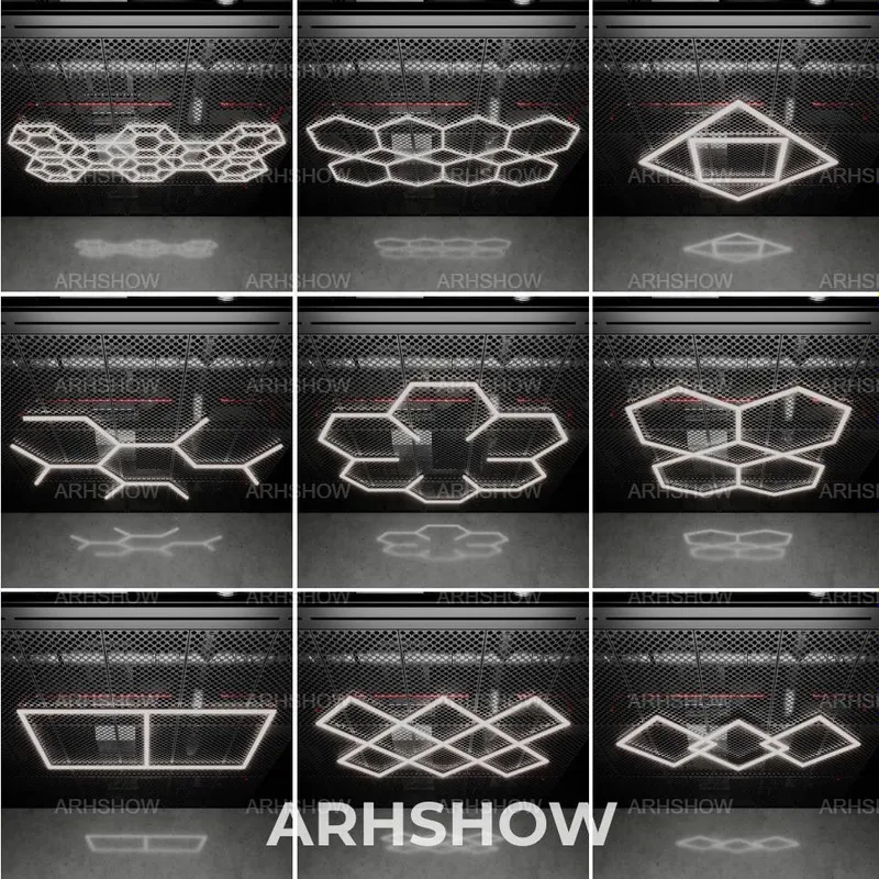 LED освещение ARHSHOW — Hexagon соты/Led chiroq — фото 1