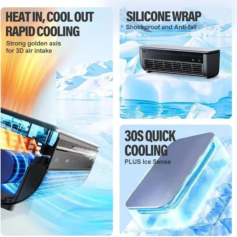 Кондиционер EDON Cold Feeling Muzdek havo 7 Кондиционер EDON Cold Feeling Muzdek havo 7