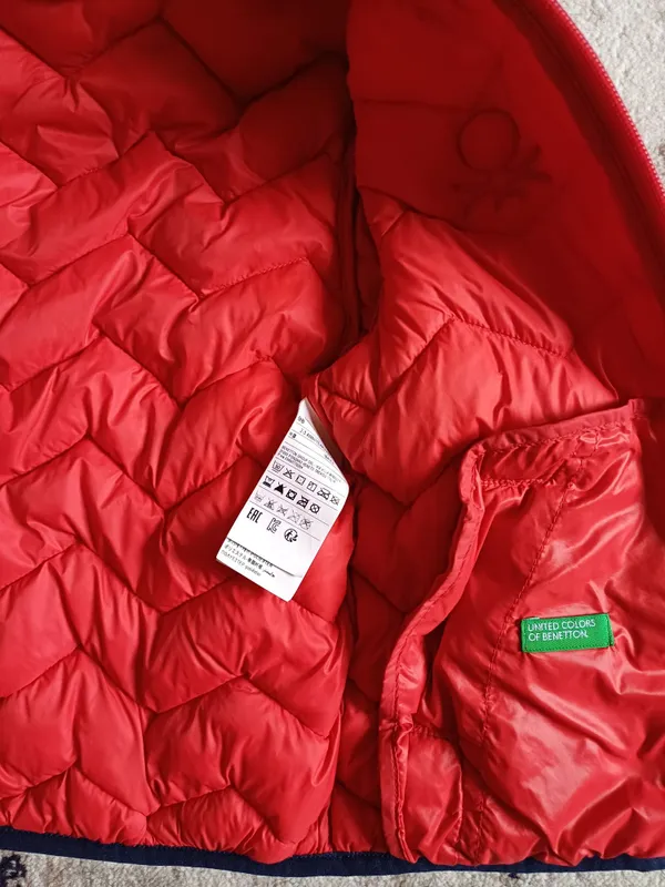 Детская куртка Benetton 2-3 года — фото 2