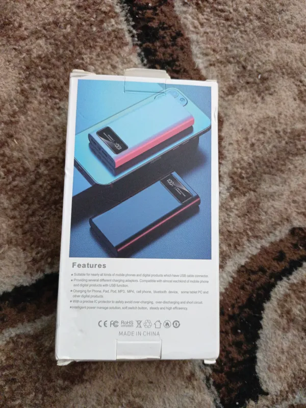 Powerbankdan bo‘sh quti, zo‘r 2