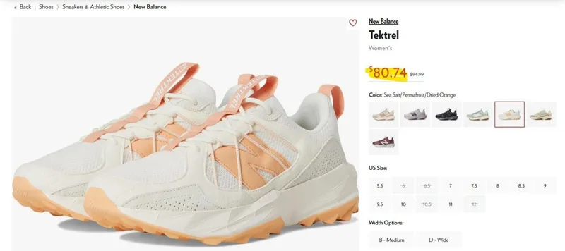 Удобные женские кроссовки New Balance — фото 6