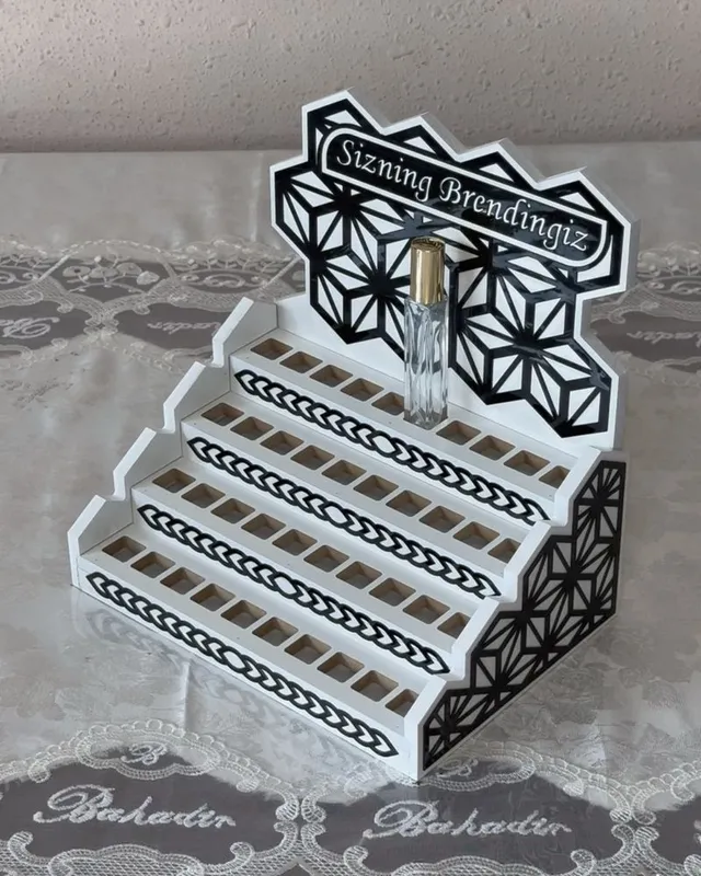 Parfum uchun MDF materialidan shkatulka atir podstavka organayzer 2 — фото 5