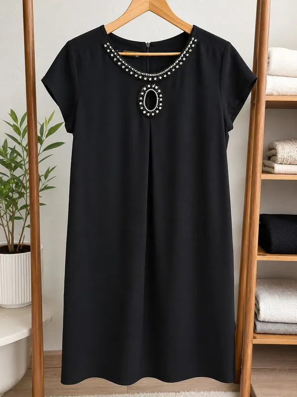 Qora elegant ko‘ylak