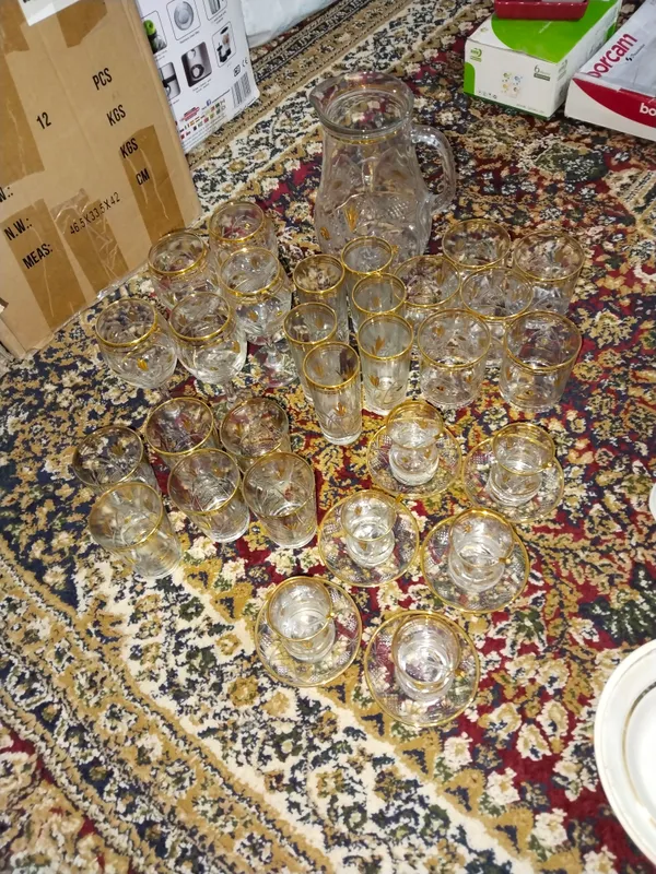 Соковыжималка, миксер, фужеры 5