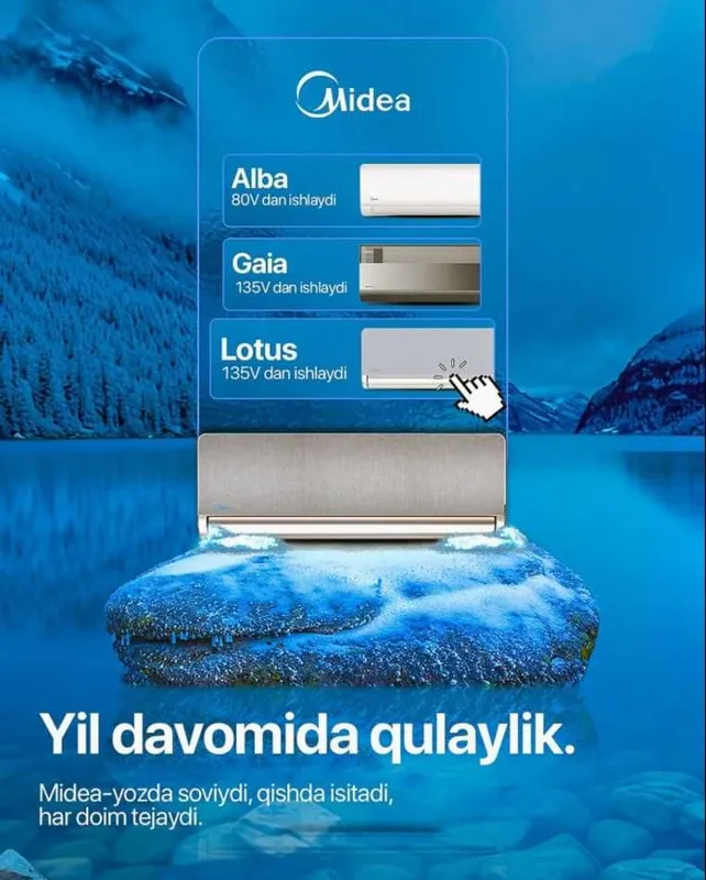 Кондиционер Мидеа! Арзон! Kondisioner Midea! Midea Alba 12 Inverter! — фото 4