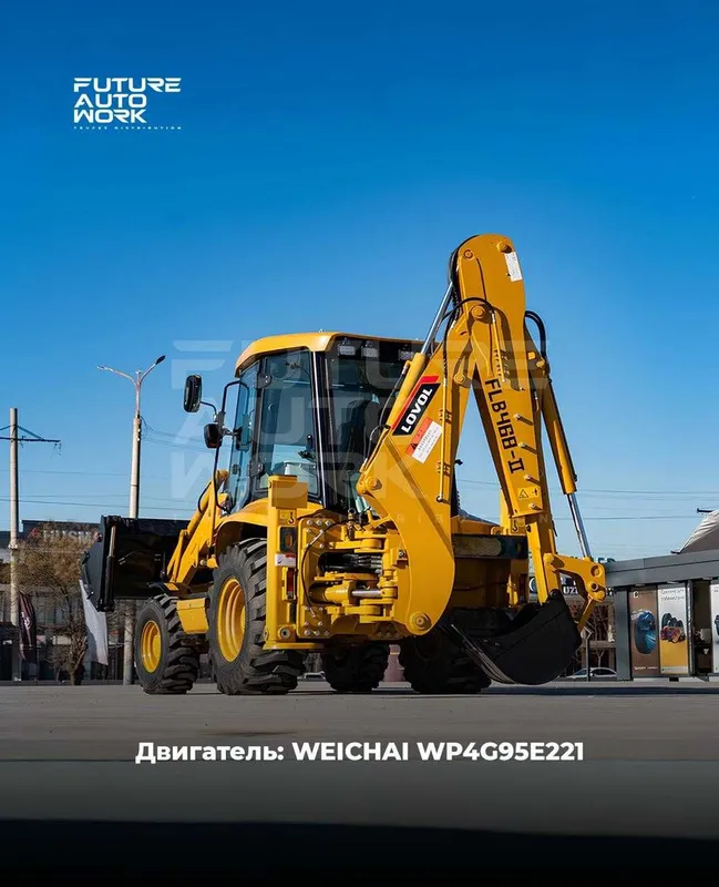 LOVOL FLB468-II Экскаватр погрузчик насияга — фото 3