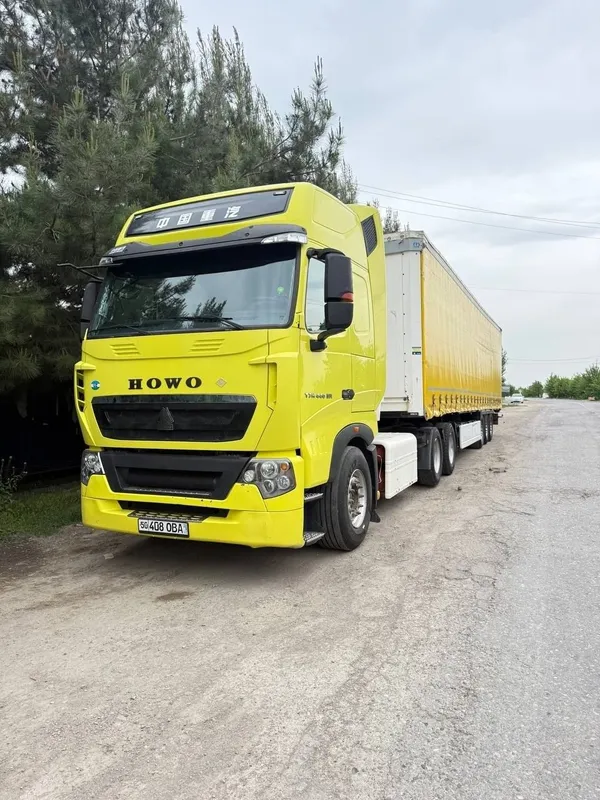 HOWO T7 + KRONE Прицеп Сотилади Йили: 2020